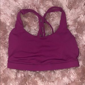 Lulu lemon sports bra size 8